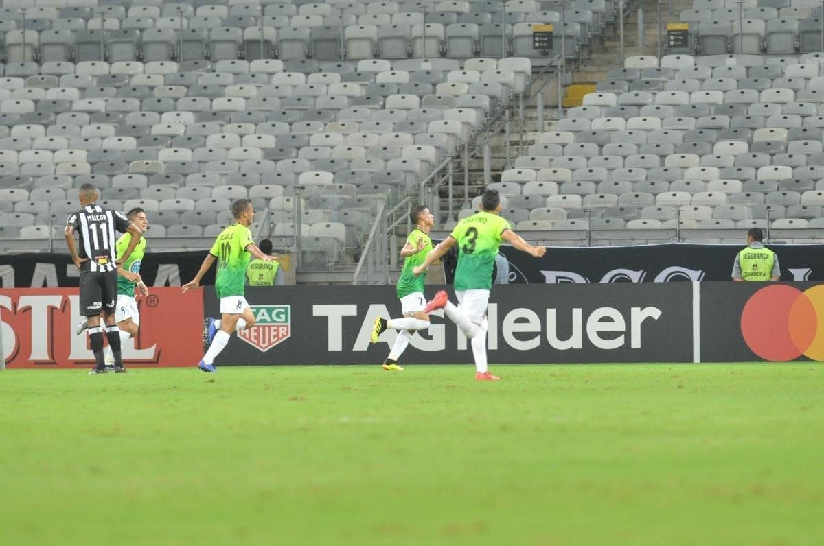 Veja fotos da partida entre Atltico e Zamora, no Mineiro