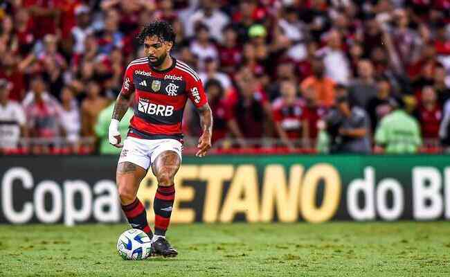 Gabigol tem 11 gols marcados em 23 partidas pelo Flamengo na temporada, sendo os dois ltimos em cobranas de pnalti
