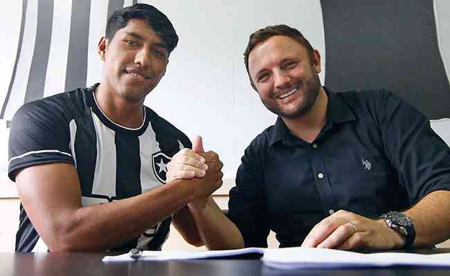 Segovia assinou com o Botafogo at o fim de 2025