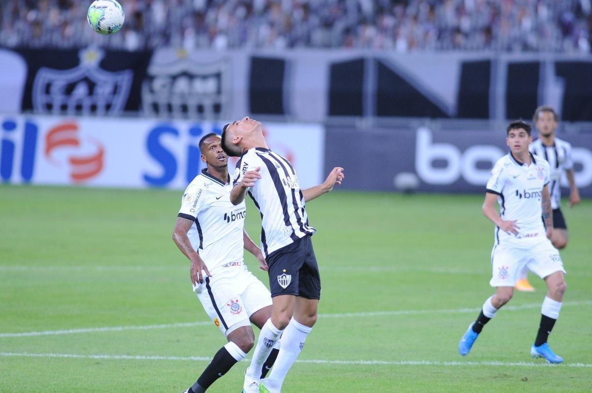 Fotos do jogo entre Atltico e Corinthians, no Mineiro, em Belo Horizonte, pela segunda rodada do Campeonato Brasileiro (Alexandre Guzanshe/EM/D. A Press)