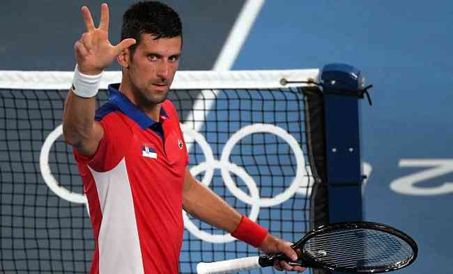 Djokovic est na semifinal do torneio olmpico