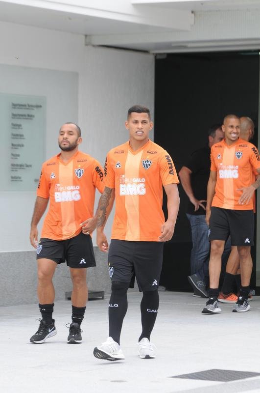 Fotos do Atltico nesta quinta-feira, na Cidade do Galo