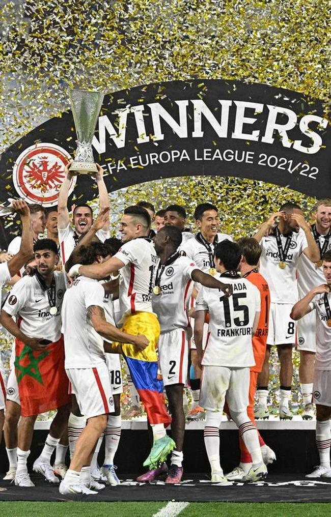 Eintracht bate o Rangers nos pnaltis, em Sevilla, e fatura a Liga Europa 