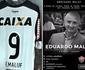 Homenagem: camisas do Atlético contra o Vitória estampam o nome de Eduardo Maluf