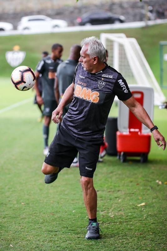 Atltico treinou nesta tera-feira, na Cidade do Galo