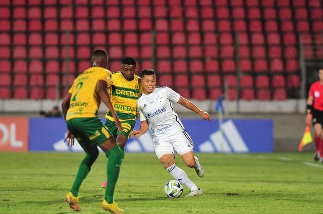 Cruzeiro x Cuiab: fotos do jogo na Arena do Jacar, em Sete Lagoas