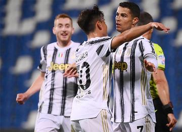 Juve se recupera diante do Sassuolo, enquanto rubro-negro faz 7 a 0