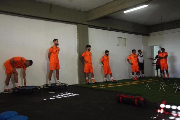 A reapresentação do elenco contou com o goleiro Carlos Miguel, ex-Internacional, o meia Diogo, ex-Atlético-AC e o volante Júlio Romão, ex-Ponte Preta, todos novidades para o elenco Tricolor de 2020