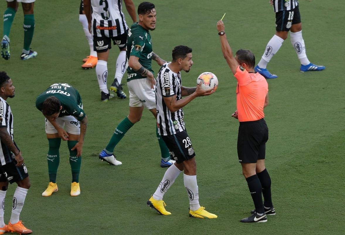 Fotos da deciso da Copa Libertadores 2020 entre Palmeiras e Santos, no Maracan, no Rio de Janeiro (AFP / Mauro Pimentel / Ricardo Moraes /  Silvia Izquierdo)