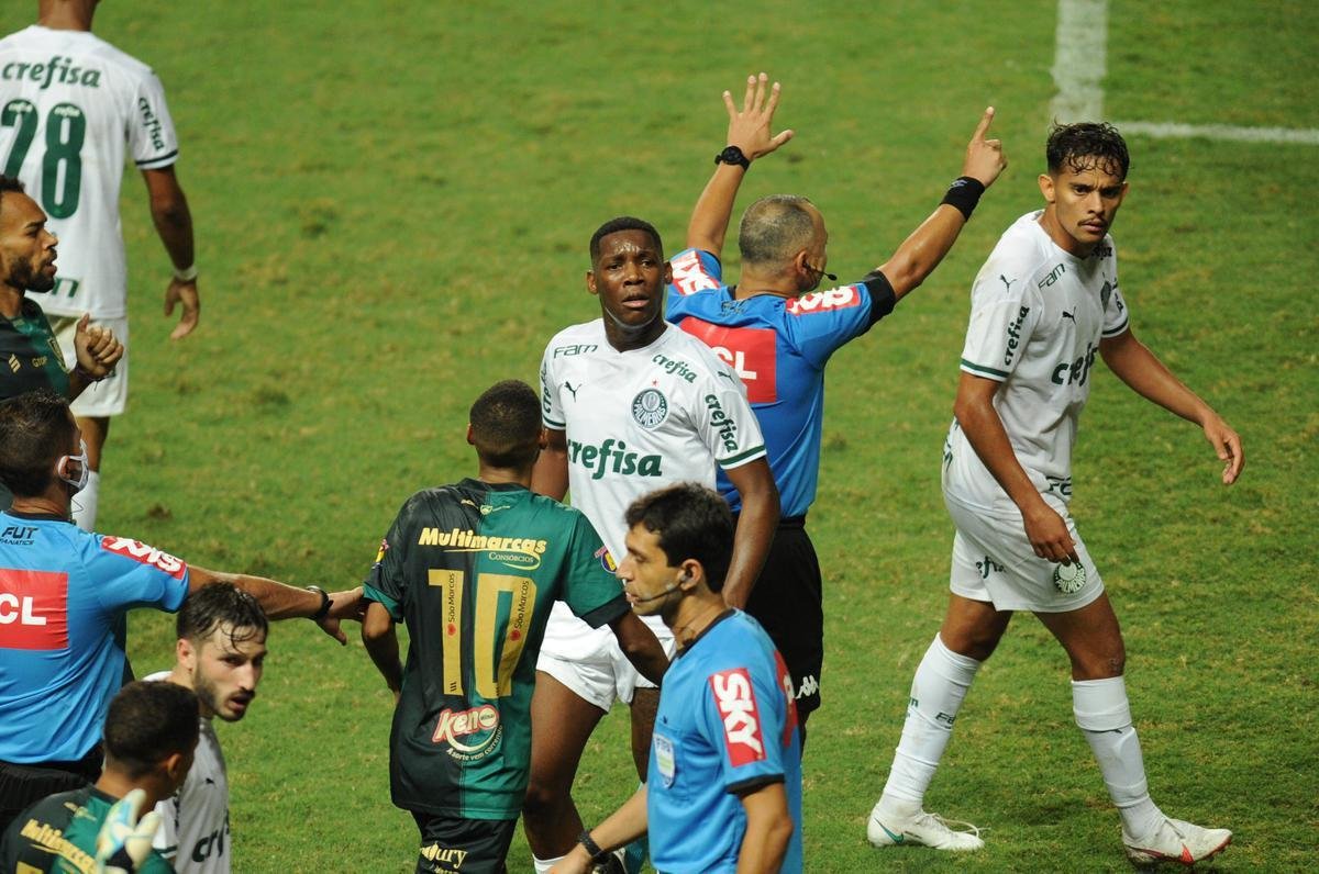 Fotos do jogo de volta da semifinal da Copa do Brasil, entre Amrica e Palmeiras, no Independncia, em Belo Horizonte (30/12/2020)