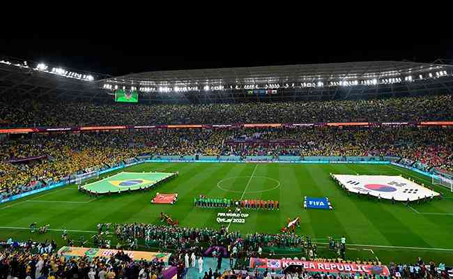 Brasil goleia a Coreia do Sul por 4 a 1 e enfrentará a Croácia nas quartas de final da Copa do Mundo