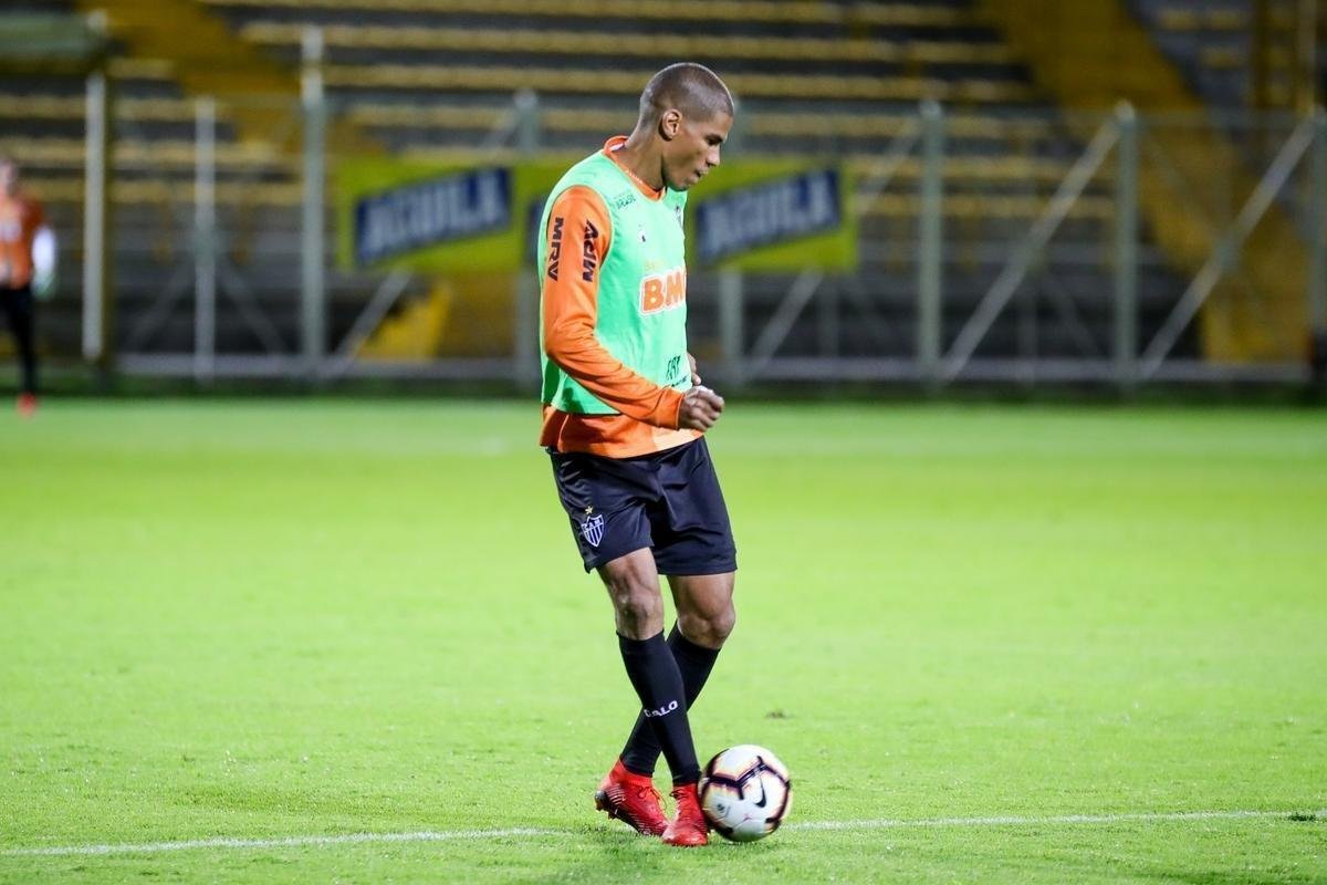 Atltico treinou na noite desta segunda-feira, vspera de jogo contra La Equidad-COL