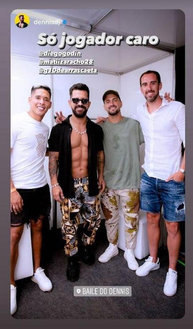 Zaracho, Arrascaeta e Godn no Rio