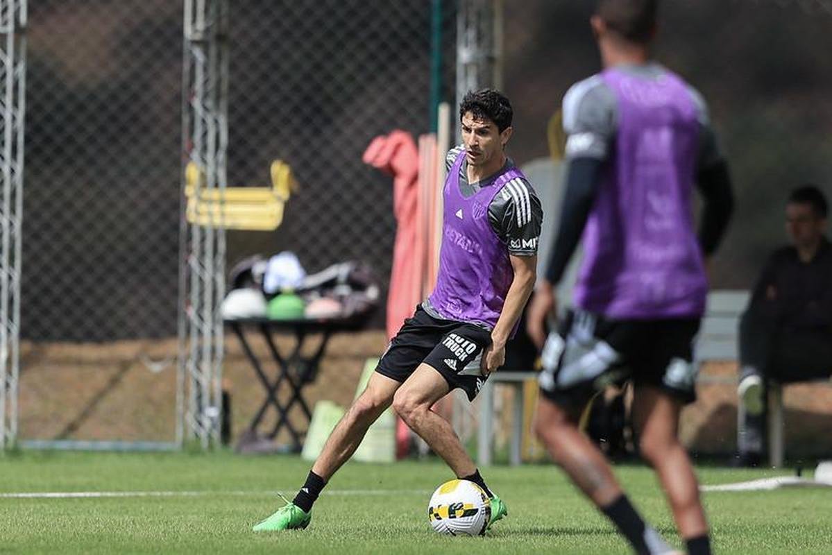 Atltico se prepara na Cidade do Galo para a partida de domingo (31), contra o Inter, no Beira-Rio