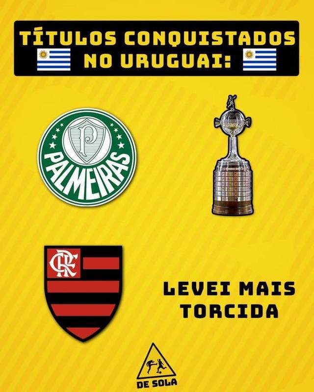 Memes da derrota do Flamengo para o Palmeiras
