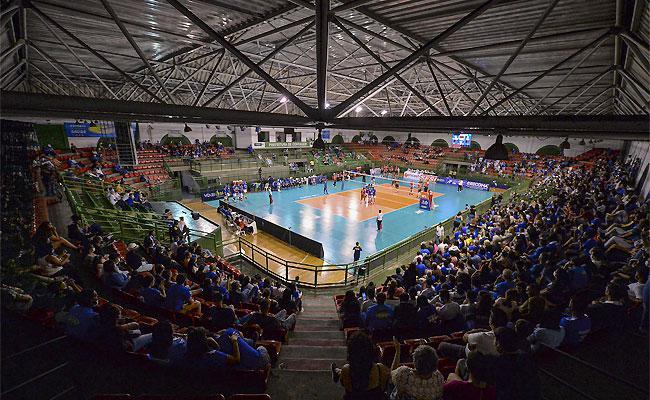 Ginsio do Riacho, em Contagem, vai receber o Campeonato Sul-Americano Masculino de Vlei 