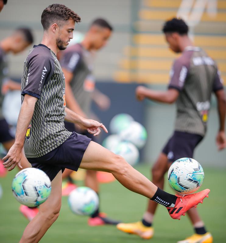 Treino do Atltico nesta tera-feira, na Cidade do Galo