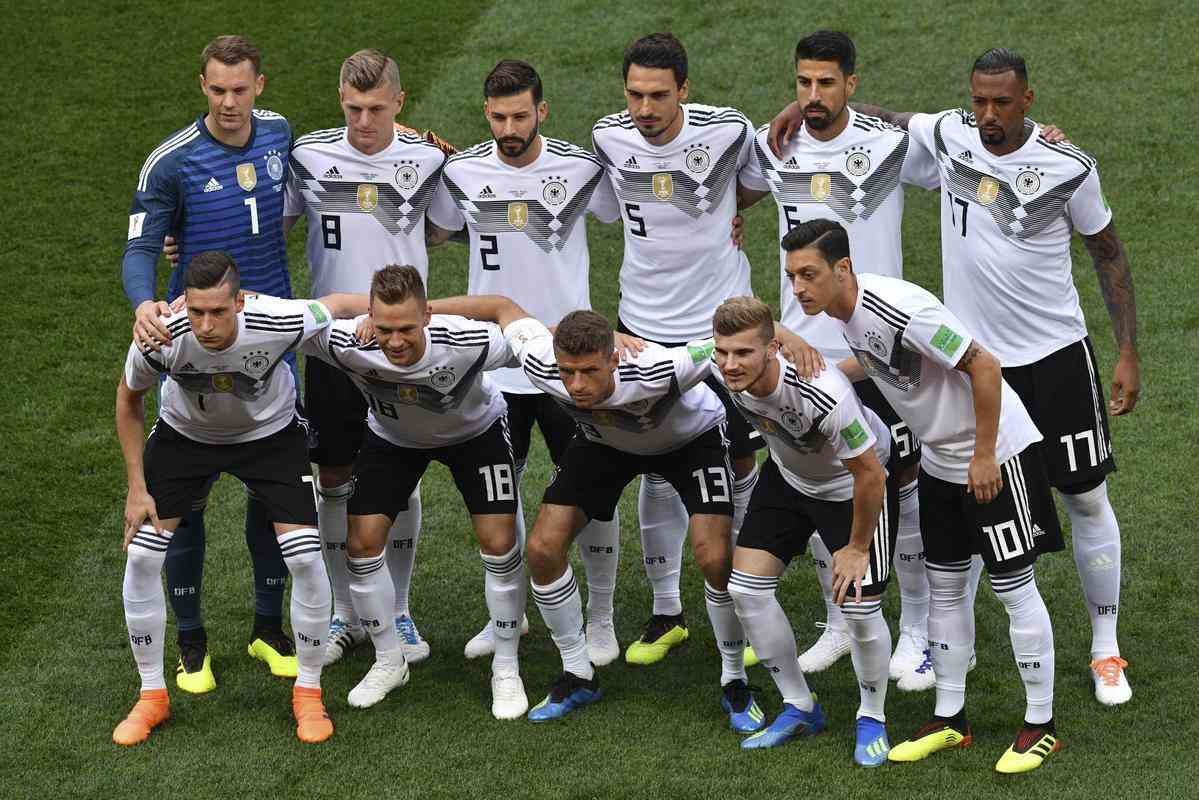 Veja fotos do jogo entre Alemanha e Mxico, disputada em Moscou