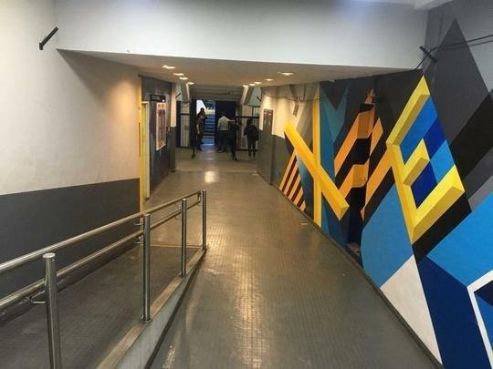 Fotos do mtico estdio de La Bombonera e do trabalho de reconhecimento feito pelo Cruzeiro