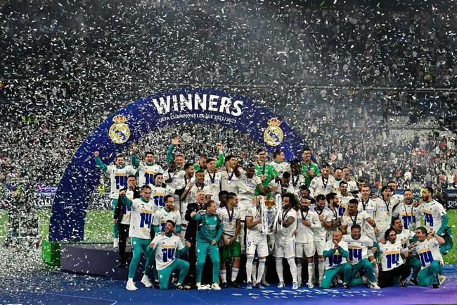 Imagens da festa do ttulo do Real Madrid