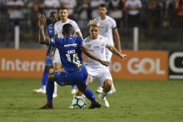 Santos e Cruzeiro se enfrentaram na Vila Belmiro, pela 34 rodada da Srie A