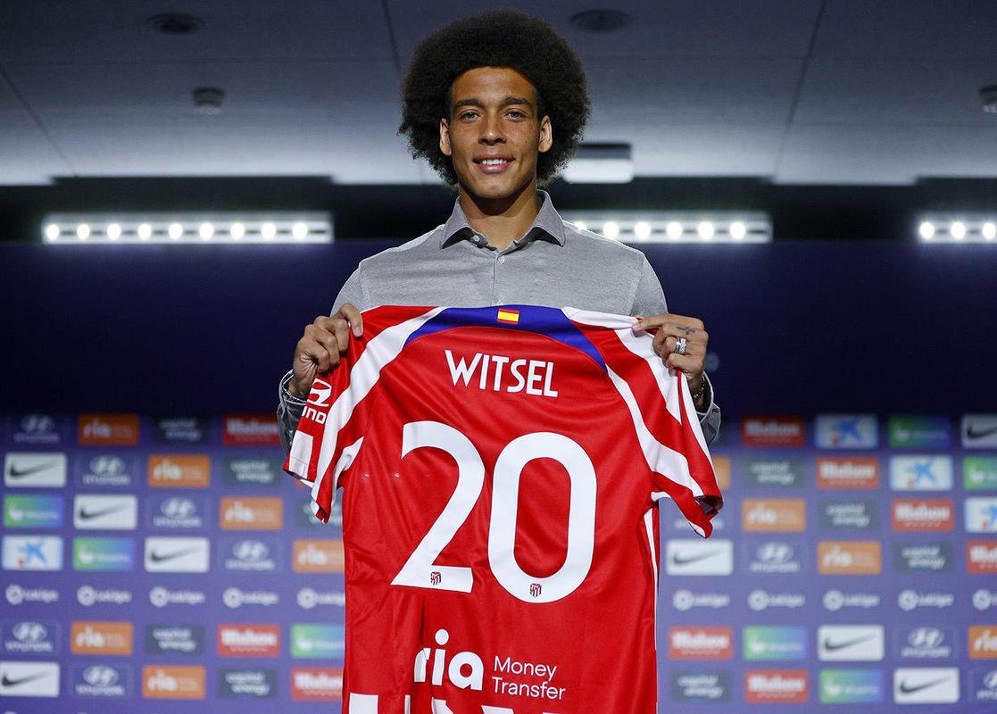 Atltico de Madrid: meio-campista Axel Witsel (ex-Borussia Dortmund)