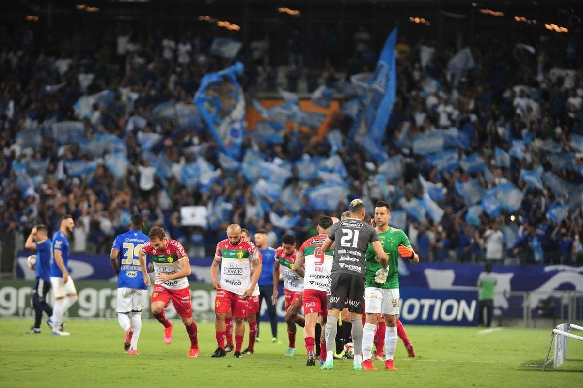 Fotos da partida entre Cruzeiro e Brusque, no Mineiro, em BH, pela 35 rodada da Srie B do Brasileiro