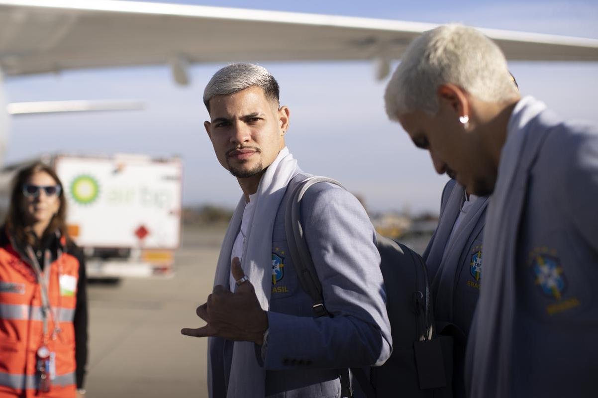 Seleo Brasileira embarca para o Catar