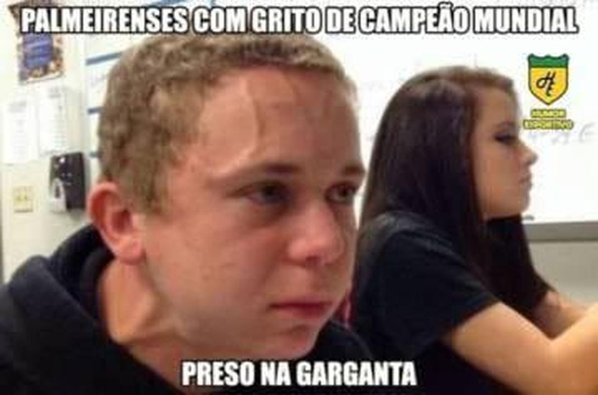 Diversos memes tomaram conta das redes sociais aps a eliminao do Palmeiras na Libertadores