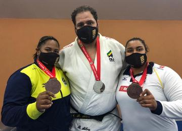 Rafael Silva "Baby" ficou em segundo no pódio, enquanto Maria Suelen Altheman e Beatriz Souza garantiram um bronze cada