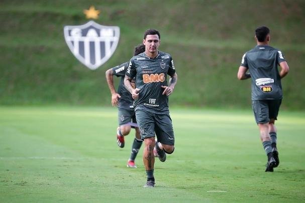 Fotos do treino do Atlético
