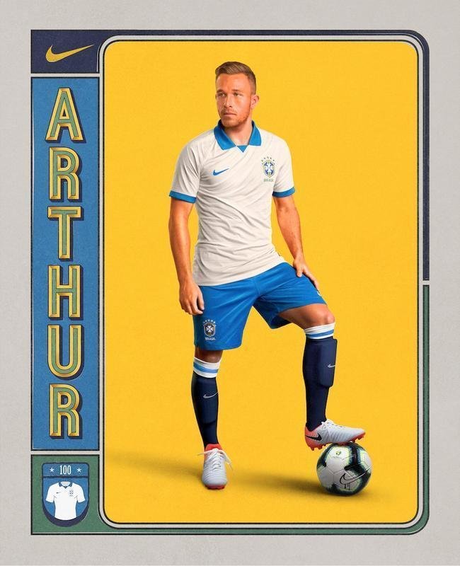 Novos uniformes foram apresentados nesta tera-feira pela Confederao Brasileira de Futebol (CBF)