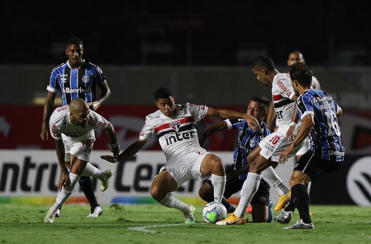 Grêmio x São Paulo - dia 14 de fevereiro, às 20h30, na Arena do Grêmio