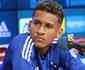 Com perfil ofensivo, volante Adriano espera deixar boa impresso em estreia pelo Cruzeiro: 'Oportunidade que eu esperava'