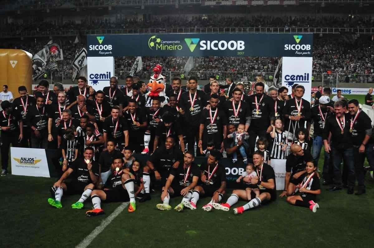 Atltico faz festa no Independncia com a conquista do Campeonato Mineiro 2017