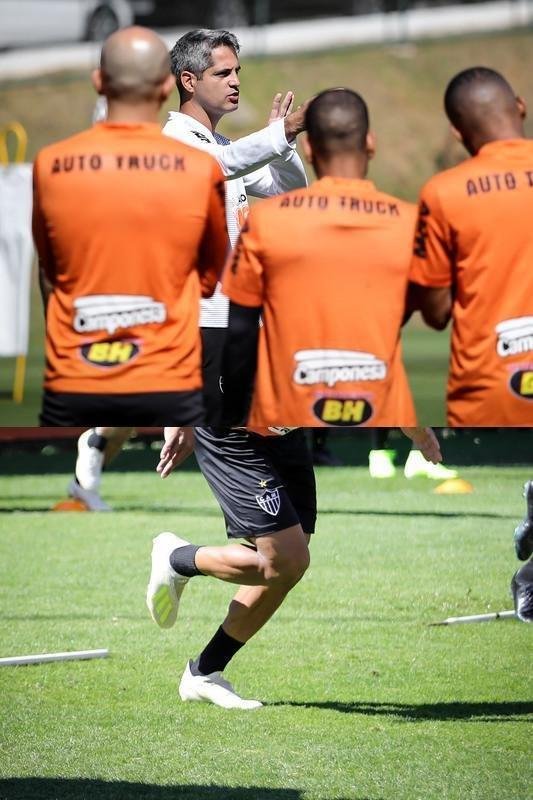 Atltico fez, nesta sexta, ltimo treino antes do duelo na Arena da Baixada