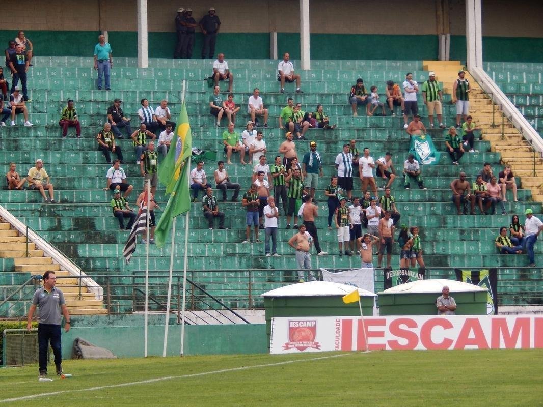 Fotos do jogo entre Guarani e Amrica, no Brinco de Ouro da Princesa, pela 33 rodada da Srie B