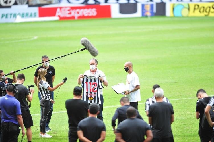 Fotos do jogo entre Atltico e Fortaleza, no Mineiro, pela primeira rodada do Campeonato Brasileiro de 2021