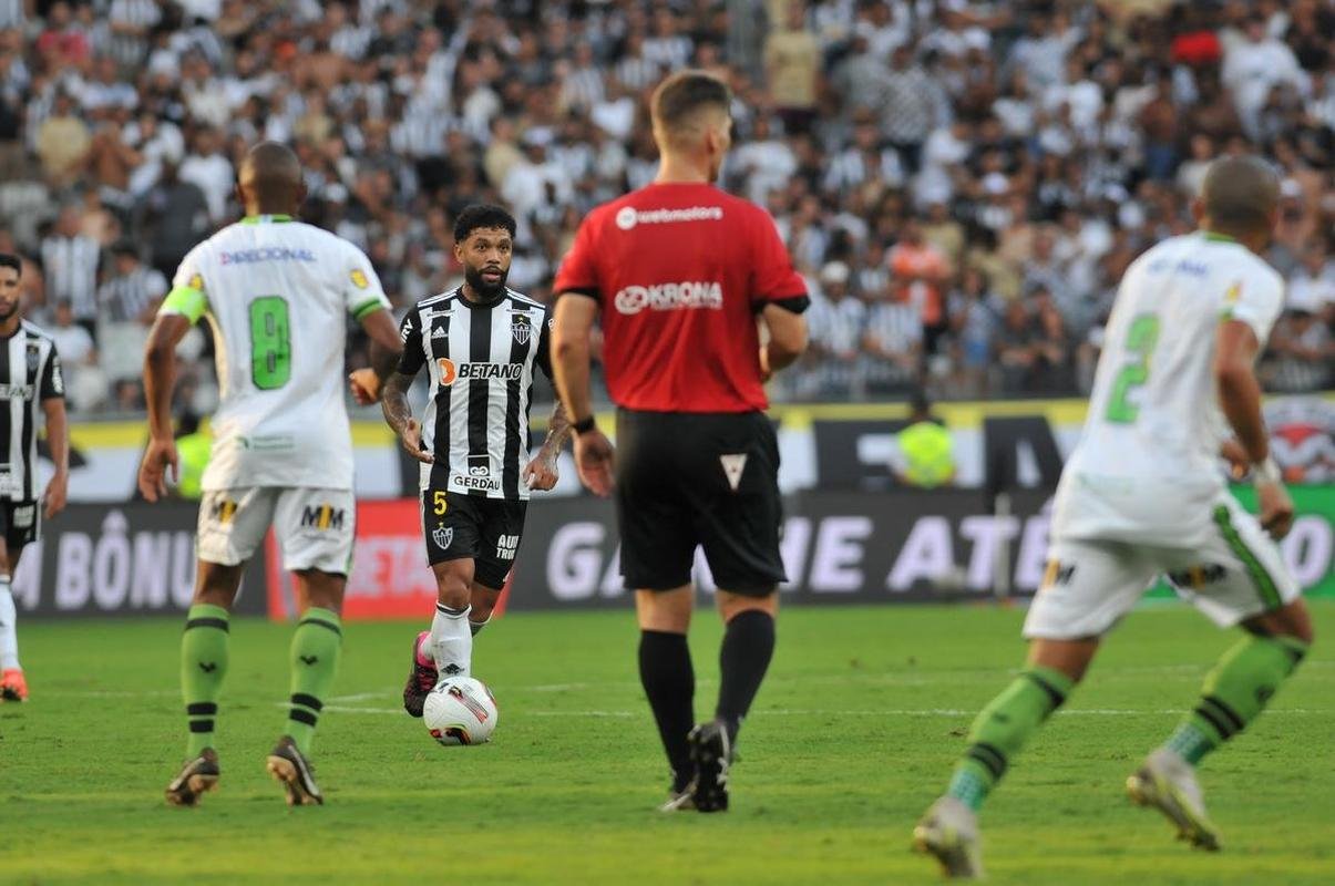 Atltico e Amrica se enfrentaram no Mineiro neste sbado (25/2), em jogo vlido pela stima rodada do Campeonato Mineiro