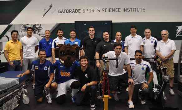 Imagens da visita do Cruzeiro  IMG Academy, na Flrida