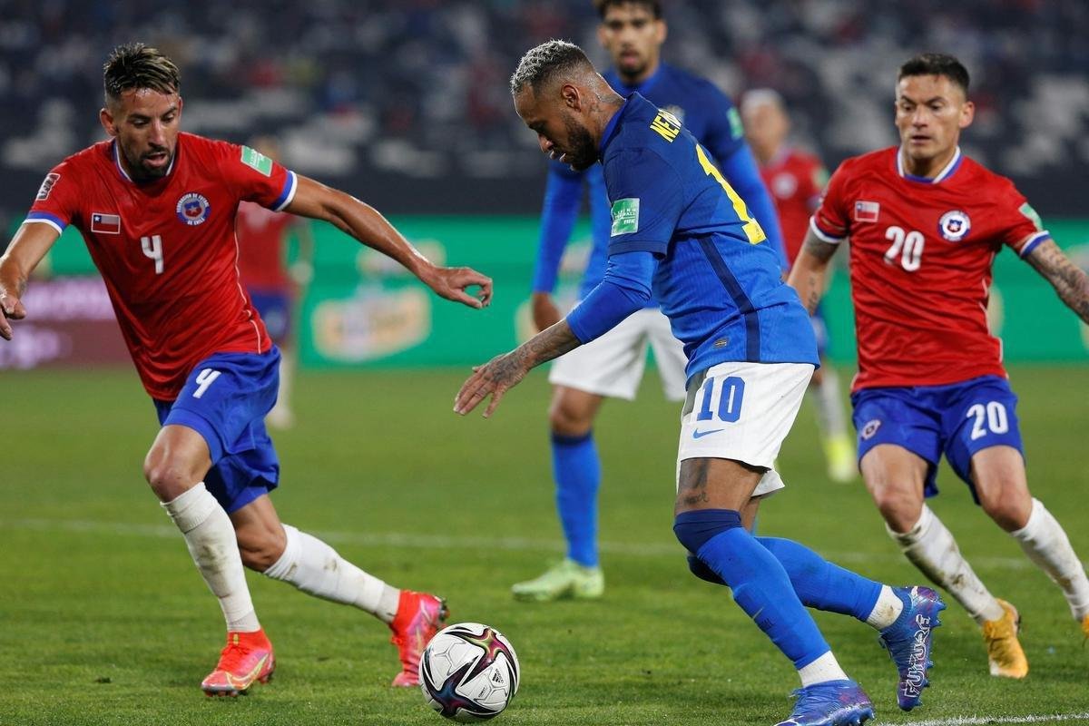 Chile x Brasil: veja fotos do jogo pelas Eliminatrias