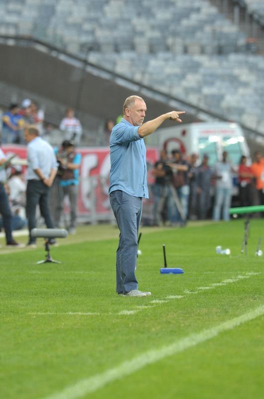 Fotos do jogo entre Cruzeiro e So Paulo