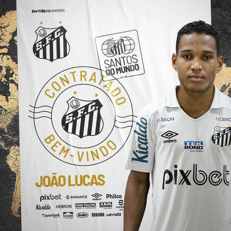 Santos anunciou o lateral-direito Joo Lucas
