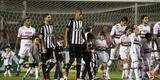 Atl�tico saiu atr�s, conseguiu virada com R�ger Guedes e Ricardo Oliveira, mas cedeu empate no Morumbi