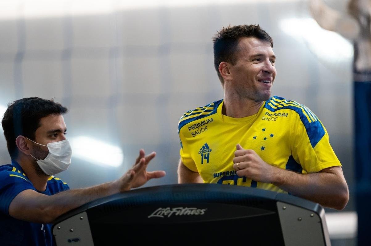 Fotos do treino do Cruzeiro desta quinta-feira (8/7)