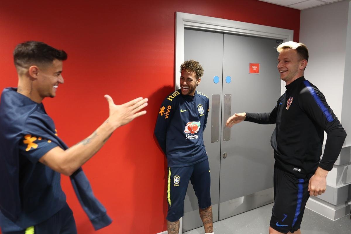 Veja imagens do último treino do Brasil antes do amistoso contra a Croácia