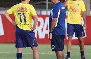 Cruzeiro encerrou prepara��o para jogo decisivo da segunda fase da Copa do Brasil