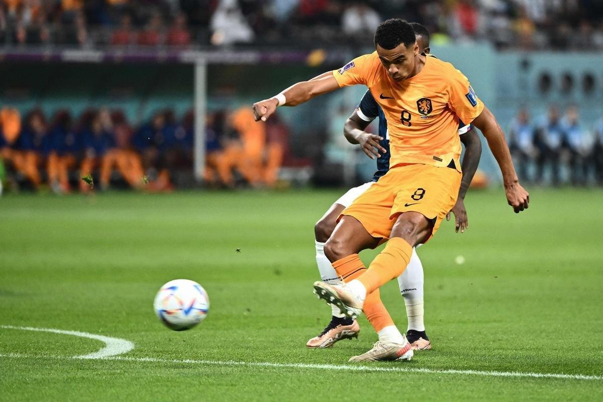 Imagens da partida entre Holanda e Equador, pelo Grupo A da Copa do Mundo de 2022.