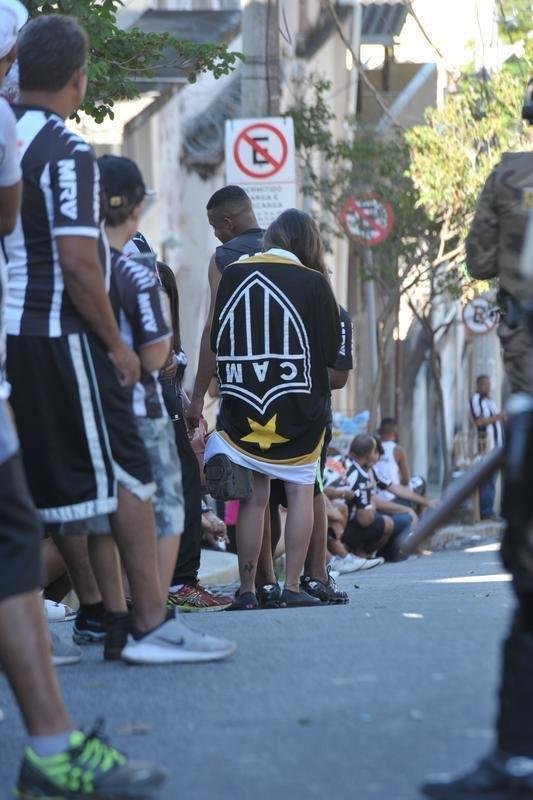 Torcida do Atltico na deciso do Campeonato Mineiro, no Independncia