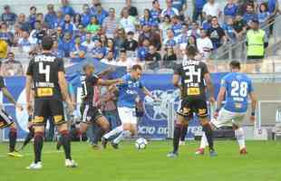 Fotos do jogo entre Cruzeiro e So Paulo